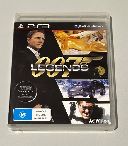 007 Legends (2012) PlayStation 3 box
