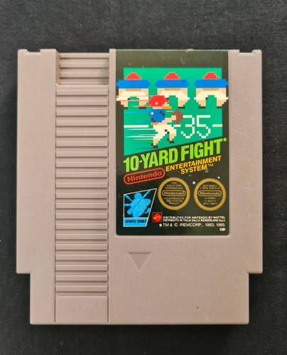 10-Yard Fight (1983) Arcade box