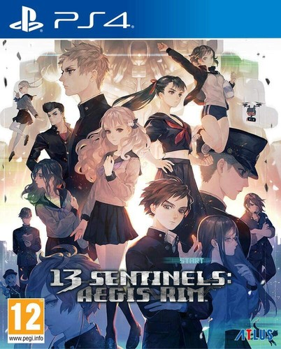 13 Sentinels: Aegis Rim (2019) PlayStation 4 box