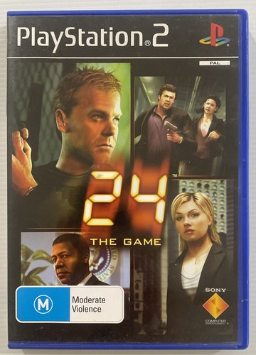 24: The Game (2006) PlayStation 2 box