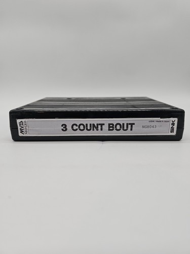 3 Count Bout (1993) Neo Geo box