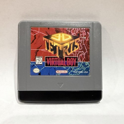 3D Tetris (1996) Virtual Boy box