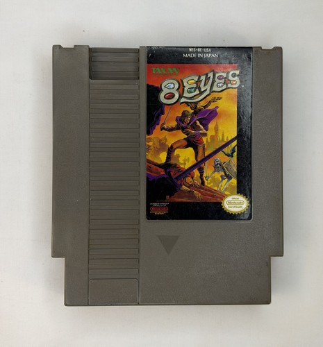8 Eyes (1988) NES box