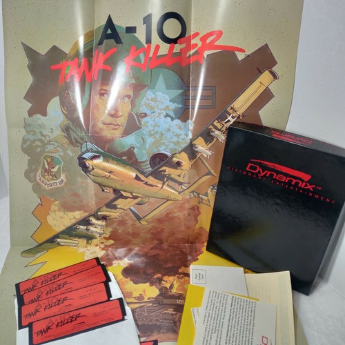 A-10 Tank Killer (1989) DOS box