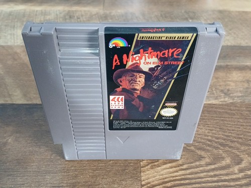 A Nightmare on Elm Street (1990) NES box