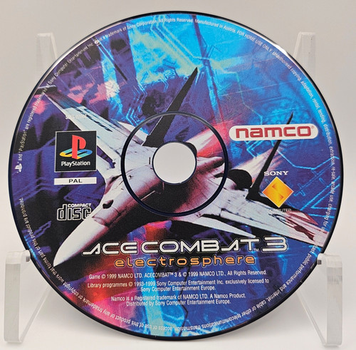 Ace Combat 3 (1999) PlayStation box