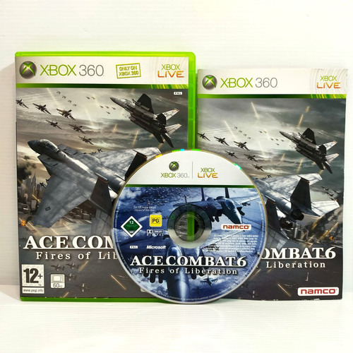 Ace Combat 6: Fires of Liberation (2007) Xbox 360 box