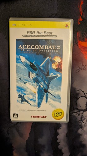 Ace Combat X: Skies of Deception (2006) PlayStation Portable box