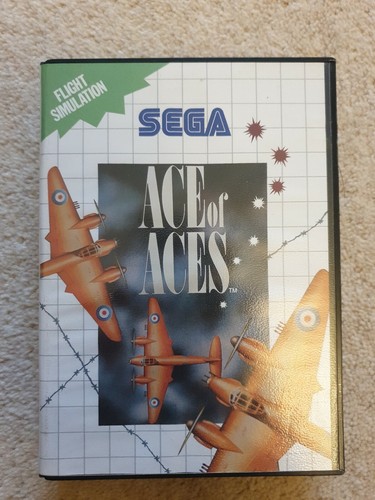 Ace of Aces (1986) Master System box