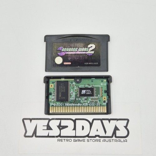 Advance Wars 2: Black Hole Rising (2003) Game Boy Advance box
