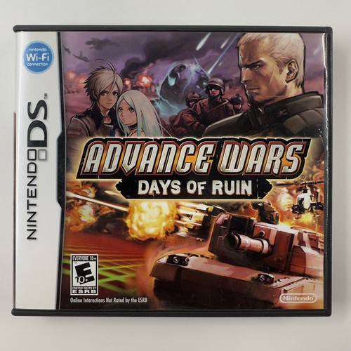 Advance Wars: Days of Ruin (2008) Nintendo DS box
