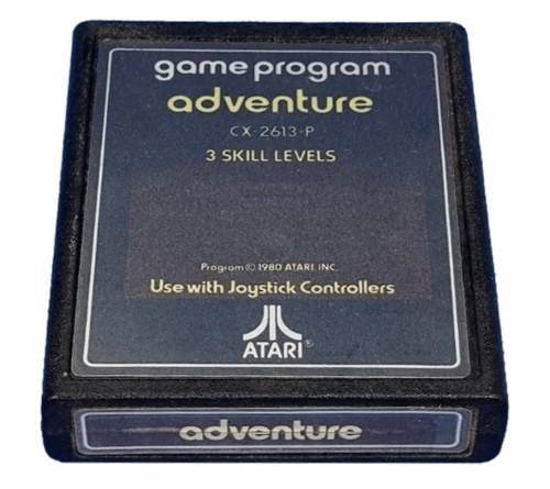 Adventure (1980) Atari 2600 box