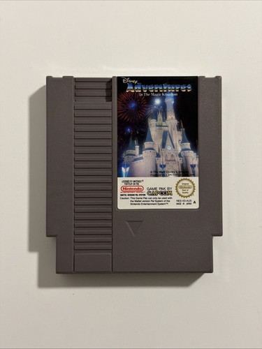 Adventures in the Magic Kingdom (1990) NES box