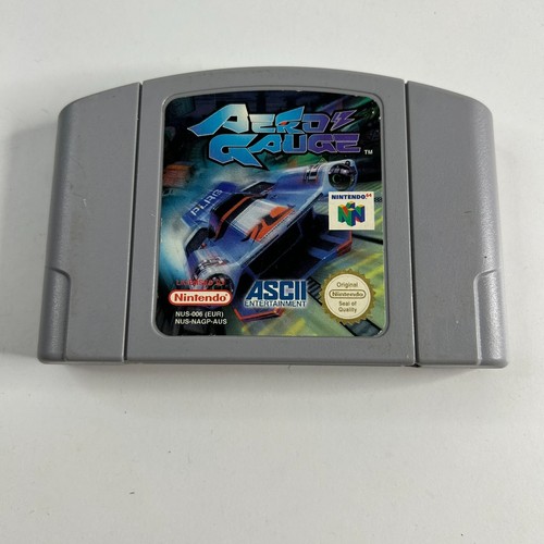 AeroGauge (1997) Nintendo 64 box