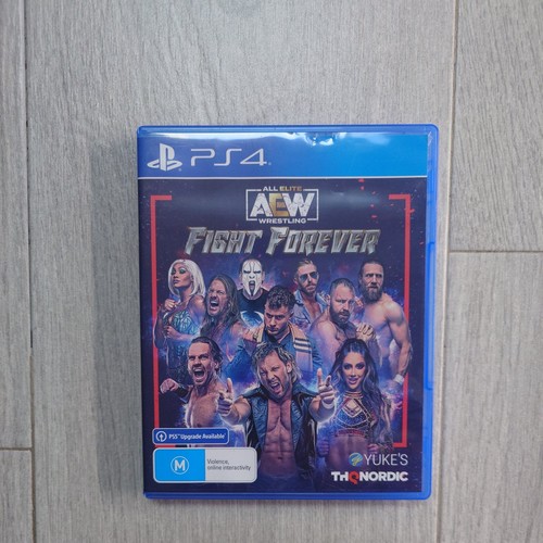 AEW Fight Forever (2023) PlayStation 4 box