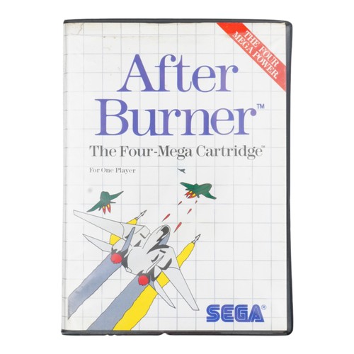 After Burner (1987) Arcade box