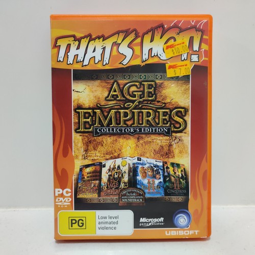 Age of Empires (1997) Mac box