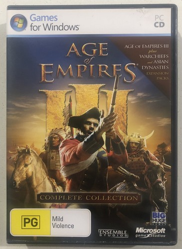 Age of Empires III (2005) Windows box