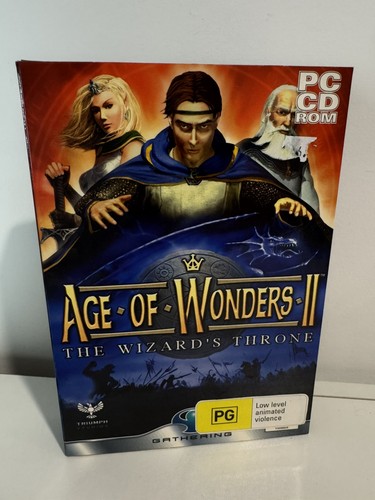 Age of Wonders II: The Wizard's Throne (2002) Windows box