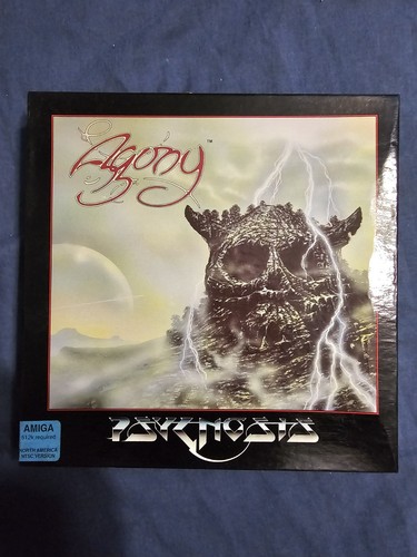 Agony (1992) Amiga box