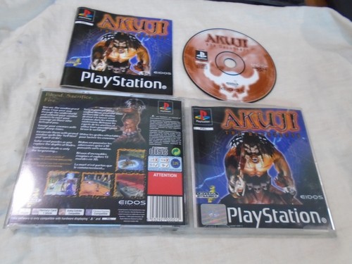 Akuji the Heartless (1999) PlayStation box