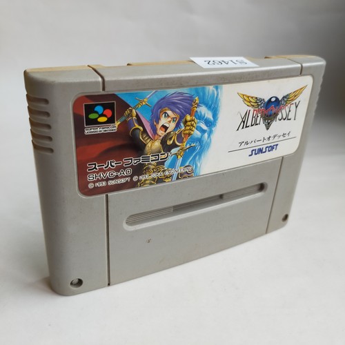 Albert Odyssey (1993) SNES box