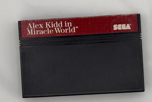 Alex Kidd in Miracle World (1986) Master System box