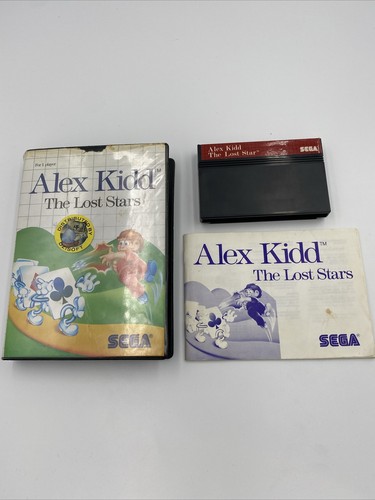 Alex Kidd: The Lost Stars (1986) Arcade box