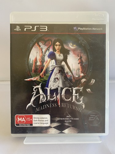 Alice: Madness Returns (2011) PlayStation 3 box