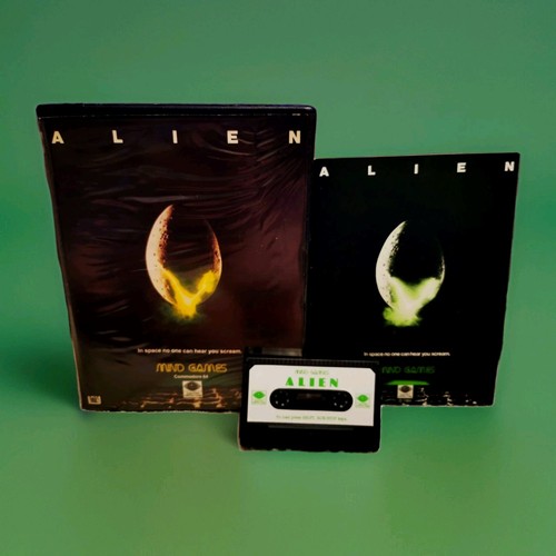 Alien (1982) Commodore 64 box