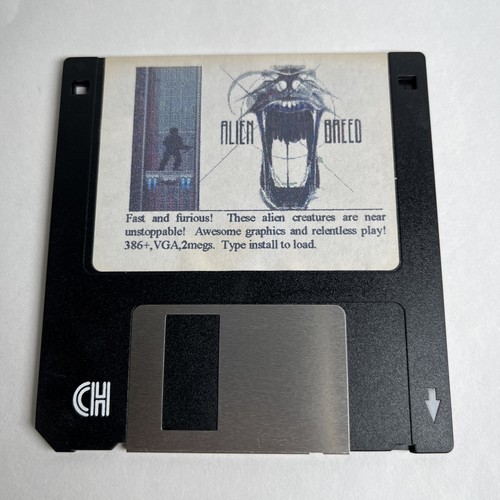 Alien Breed (1991) DOS box