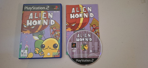 Alien Hominid (2004) PlayStation 2 box