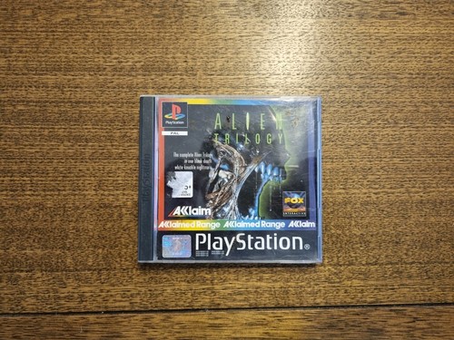 Alien Trilogy (1996) PlayStation box