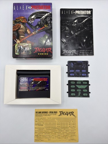 Alien vs Predator (1994) Atari Jaguar box