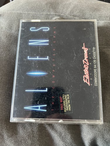 Aliens: The Computer Game (1987) Commodore 64 box