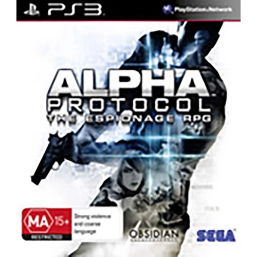 Alpha Protocol (2010) PlayStation 3 box