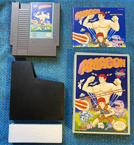 Amagon (1988) NES box