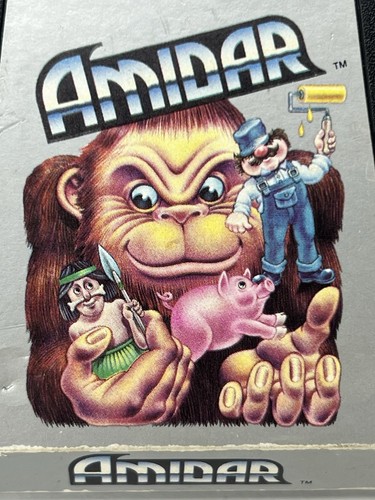 Amidar (1981) Atari 2600 box
