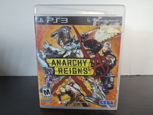 Anarchy Reigns (2012) PlayStation 3 box