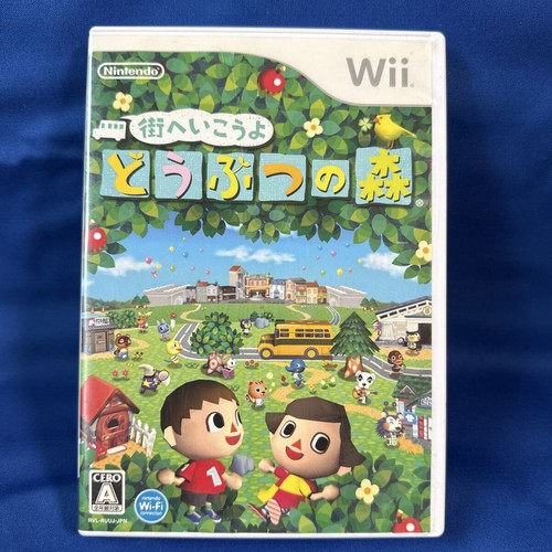 Animal Crossing: City Folk (2008) Wii box