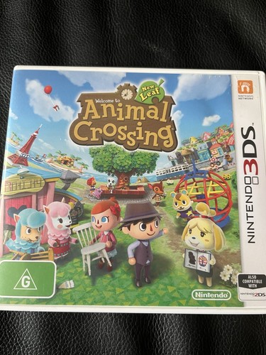 Animal Crossing: New Leaf (2012) Nintendo 3DS box