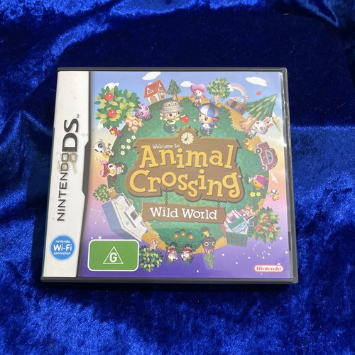 Animal Crossing: Wild World (2005) Nintendo DS box