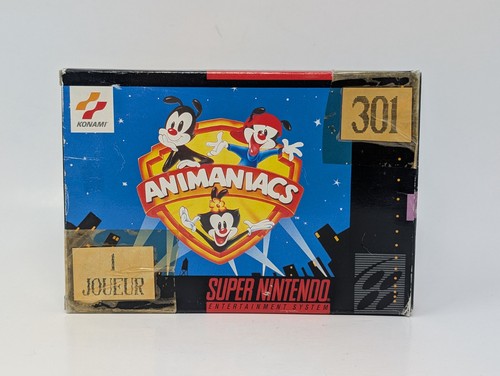 Animaniacs (1994) Game Boy box