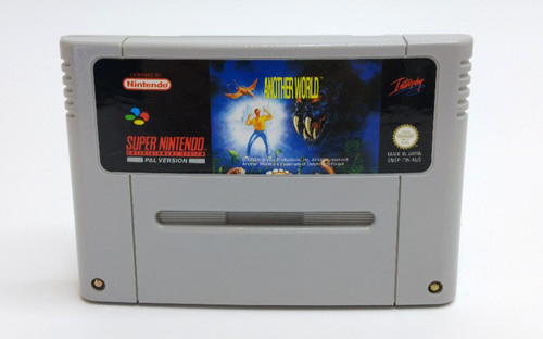 Another World (1991) DOS box