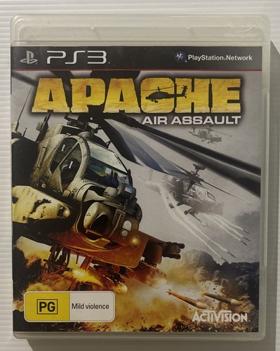 Apache: Air Assault (2010) PlayStation 3 box