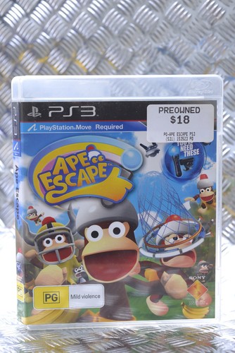 Ape Escape (1999) PlayStation box