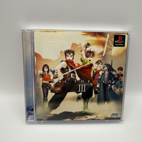 Arc the Lad III (1999) PlayStation box