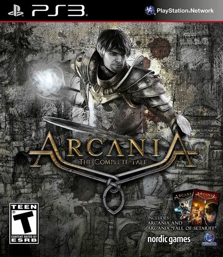 Arcania (2010) PlayStation 3 box