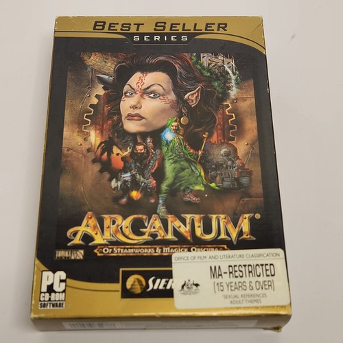 Arcanum: Of Steamworks and Magick Obscura (2001) Windows box