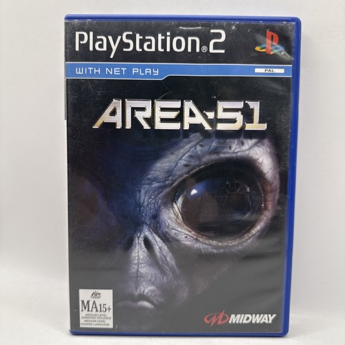 Area 51 (2005) PlayStation 2 box